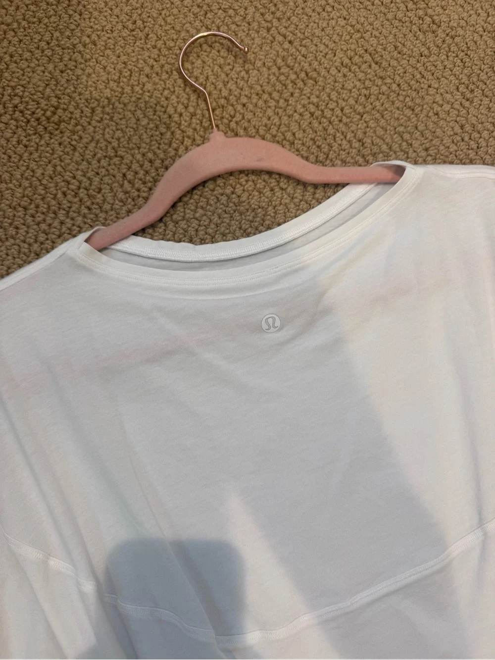lululemon athletica White Short-Sleeve Women's Tee